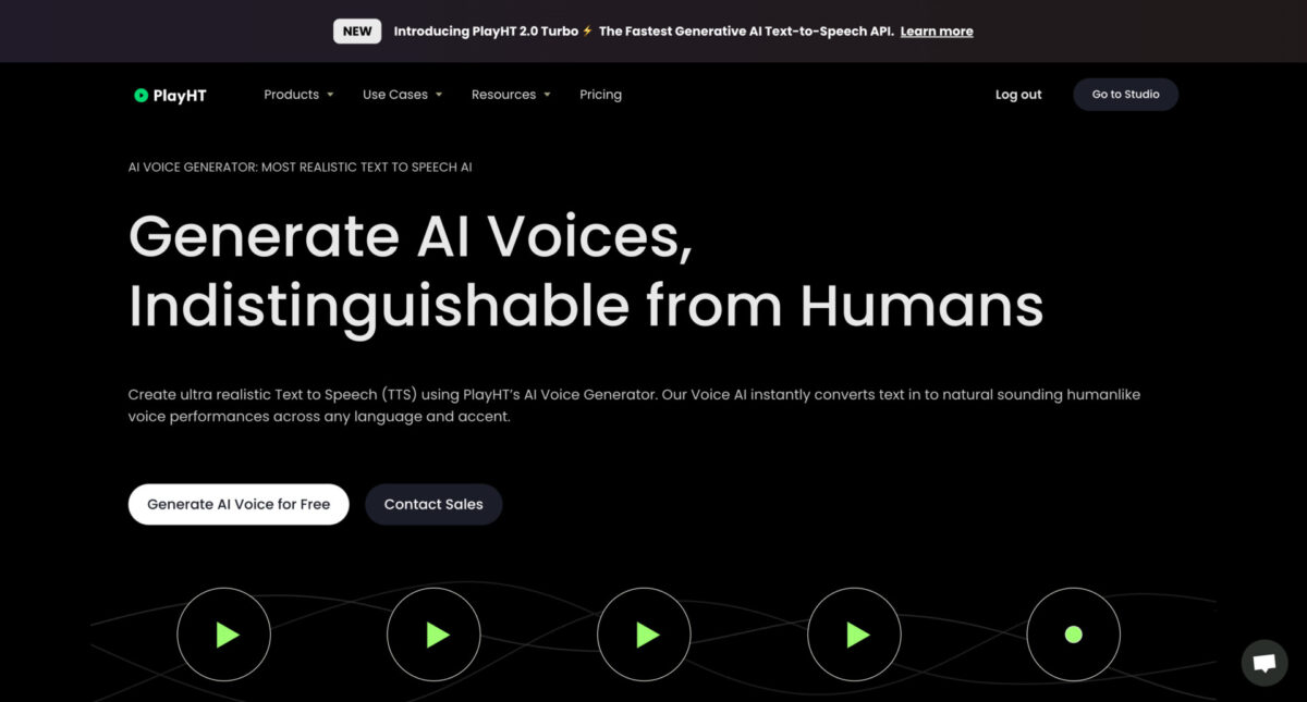AI Voice Generator Realistic Text to Speech and AI Voiceover PlayHT