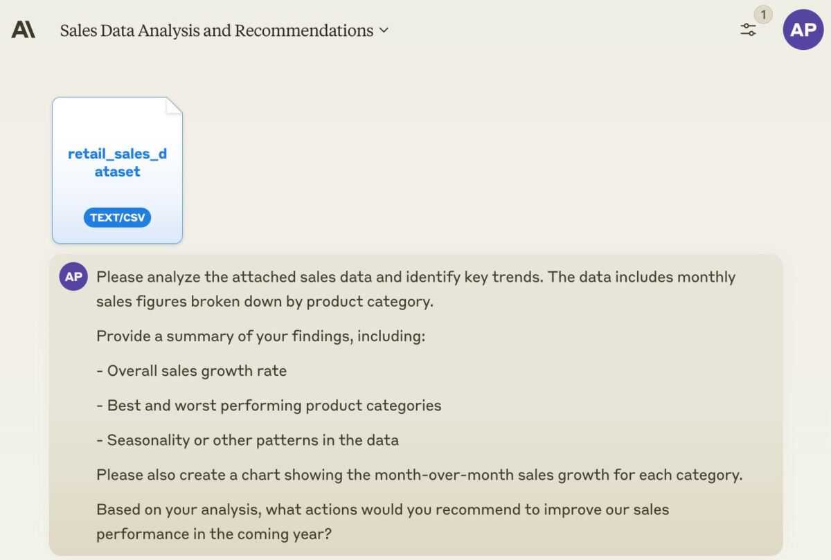 Data Analysis With Claude