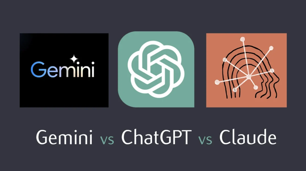 Gemini vs ChatGPT vs Claude